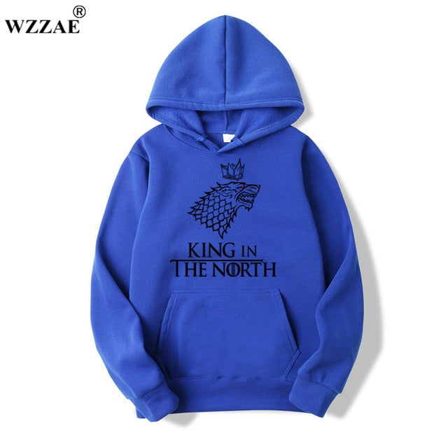 Game of Thrones Wolf худи Poleron Hombre Модная уличная одежда Хлопковая толстовка Пуловер Мужчины женщины Худи Свитшоты мужские Толстовки