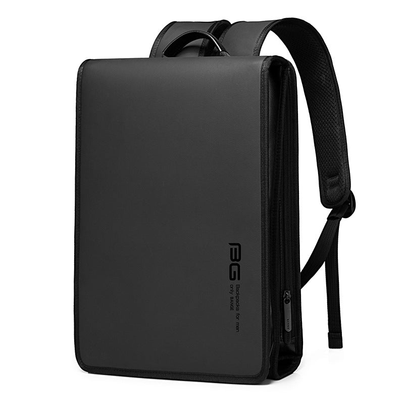 BANGE New Men's Backpack Business Computer Backpack College Student Waterproof Casual Schoolbag Backpack